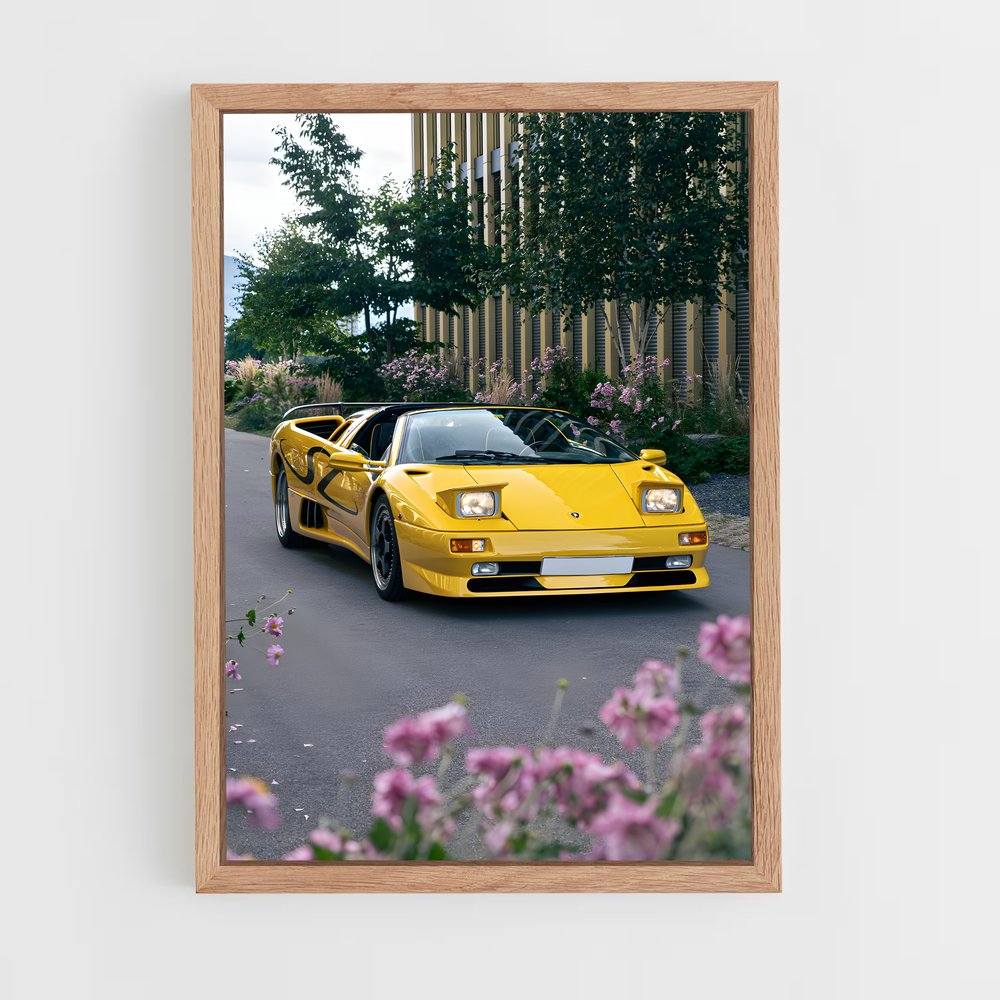 Poster Diablo Street – affiche Lamborghini (vue 4)